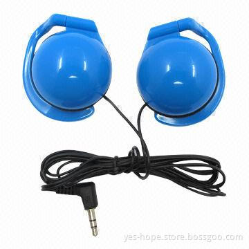 Clip-on Sports Headphone with 113dB Sensitivity, 32Ω Impedance